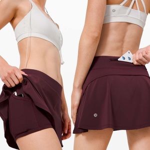 Lululemon PLAY OFF THE PLEATS SKIRT *13" Size 8